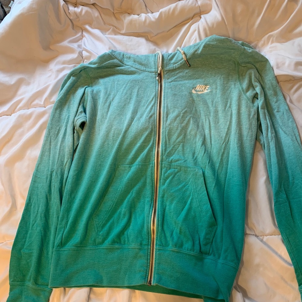 Ombré Nike zip up
